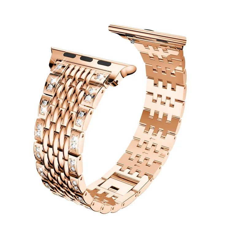 Jeweled Bar Link Apple Watch Band