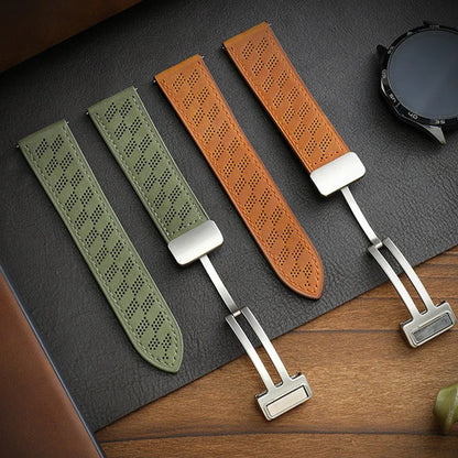 Leather Galaxy Watch Band