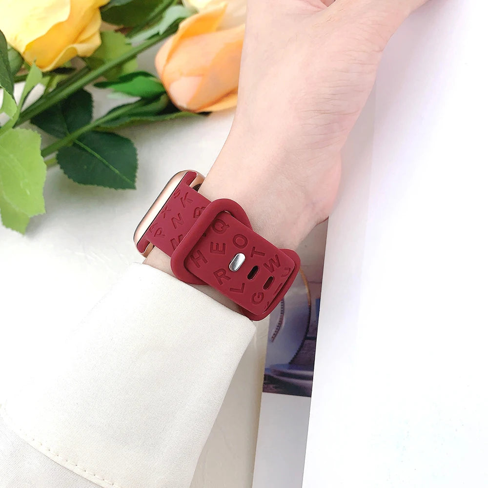 Alphabet Apple Watch Band