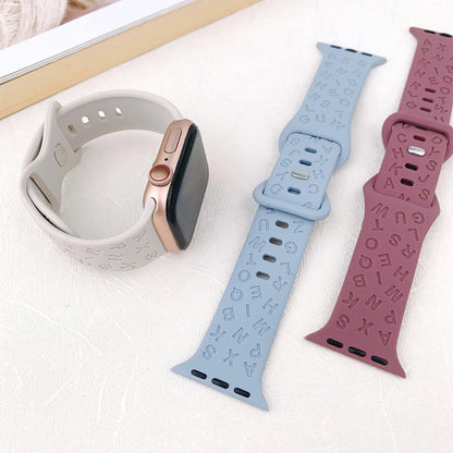 Alphabet Apple Watch Band