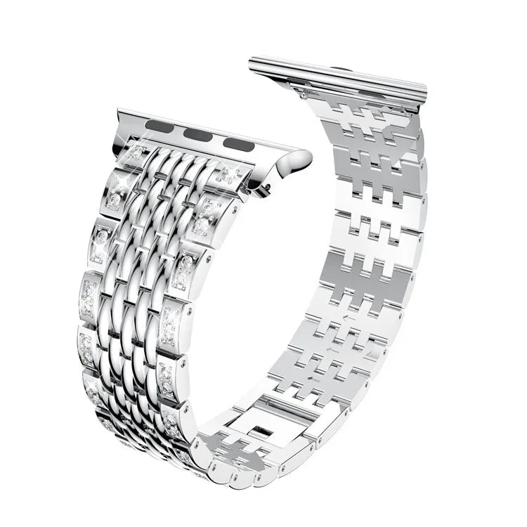Jeweled Bar Link Apple Watch Band
