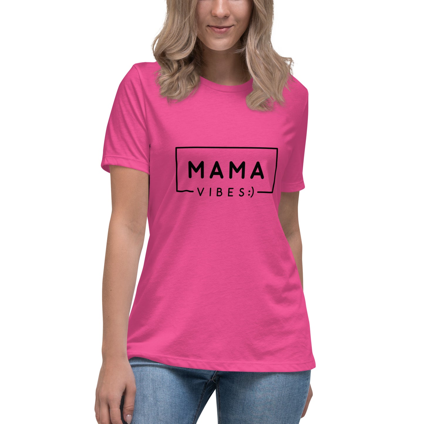 MAMA VIBES - Women's Relaxed T-Shirt